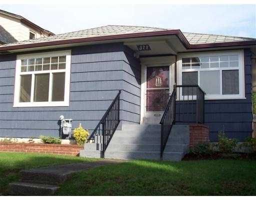 Main Photo: 377 E 60TH AV in Vancouver: South Vancouver House for sale (Vancouver East)  : MLS®# V563165