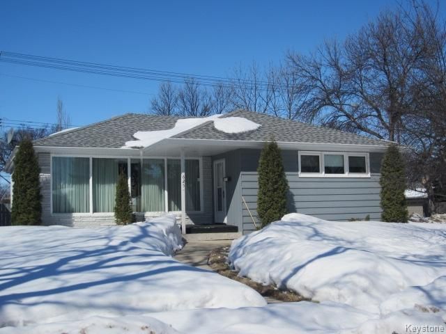 Main Photo:  in Winnipeg: Single Family Detached for sale (River Heights)  : MLS®# 1306473