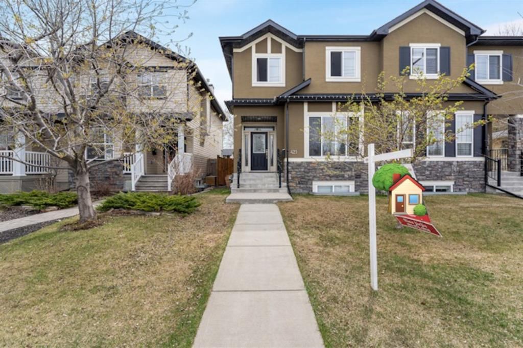 Main Photo: 421 50 Avenue SW in Calgary: Windsor Park Semi Detached for sale : MLS®# A1156232