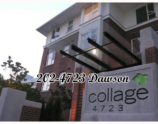 Main Photo: 202 4723 DAWSON Street in Burnaby: Parkcrest Condo for sale in "COLLAGE" (Burnaby North)  : MLS®# V659344