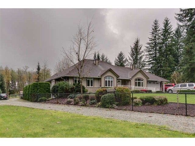 Main Photo: 30146 DEWDNEY TRUNK RD in Mission: Stave Falls House for sale : MLS®# F1440578