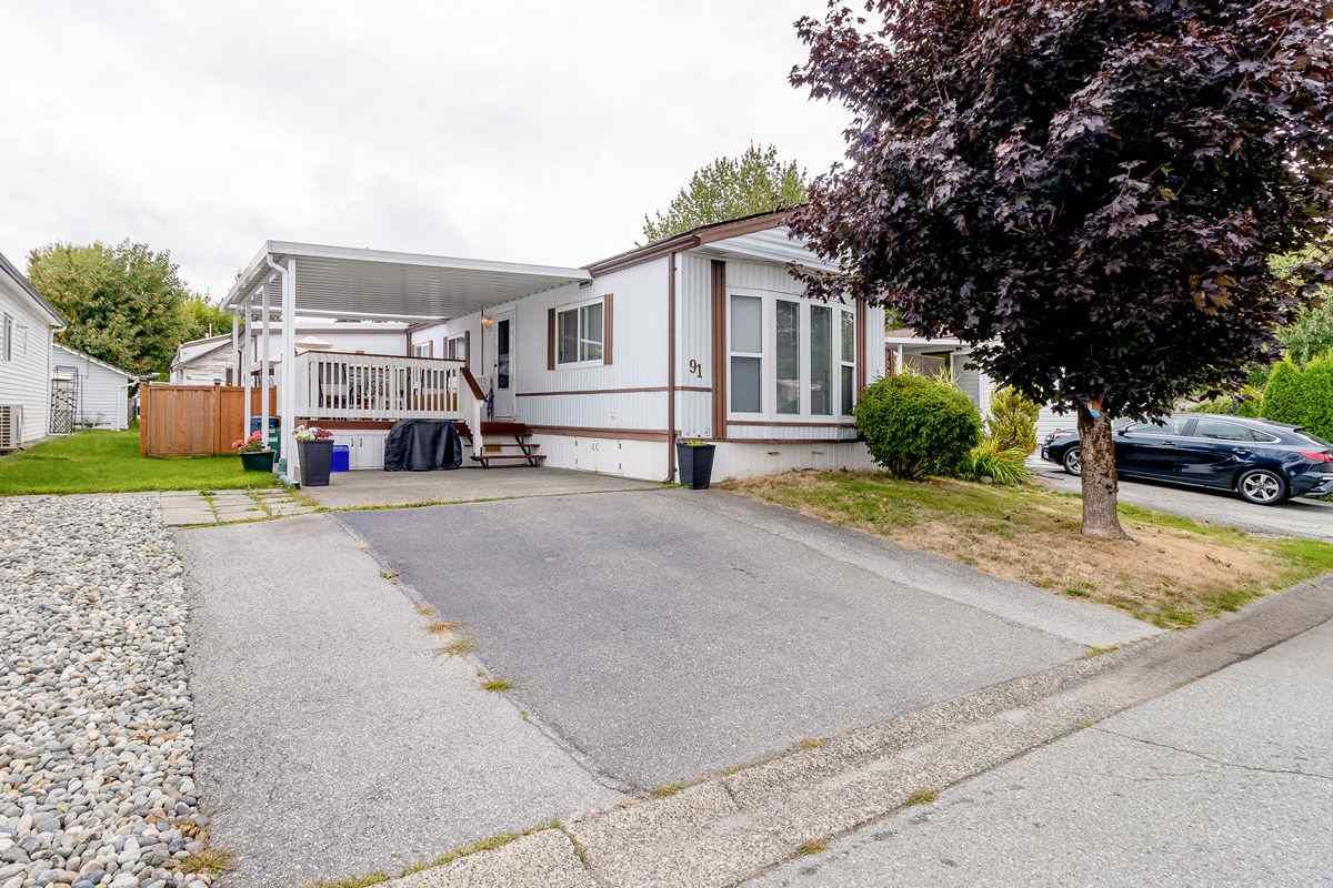 Main Photo: 91 145 KING EDWARD Street in Coquitlam: Central Coquitlam Manufactured Home for sale : MLS®# R2495926