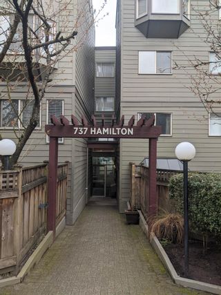 Main Photo: 312 737 HAMILTON Street in New Westminster: Uptown NW Condo for sale in "THE COURTYARDS" : MLS®# R2864584