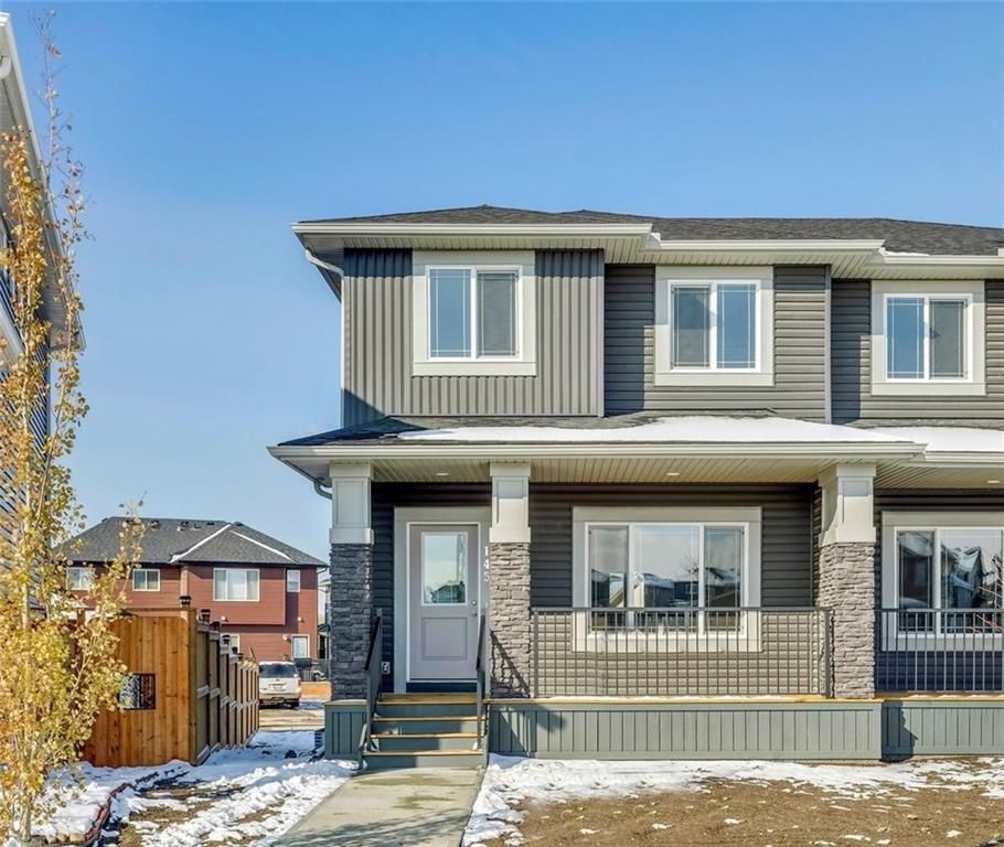 Main Photo: 145 RAVENSTERN Crescent: Airdrie Semi Detached for sale : MLS®# C4210906