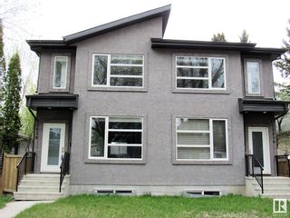Photo 1: 10838 63 Avenue in Edmonton: Zone 15 House Half Duplex for sale : MLS®# E4294831