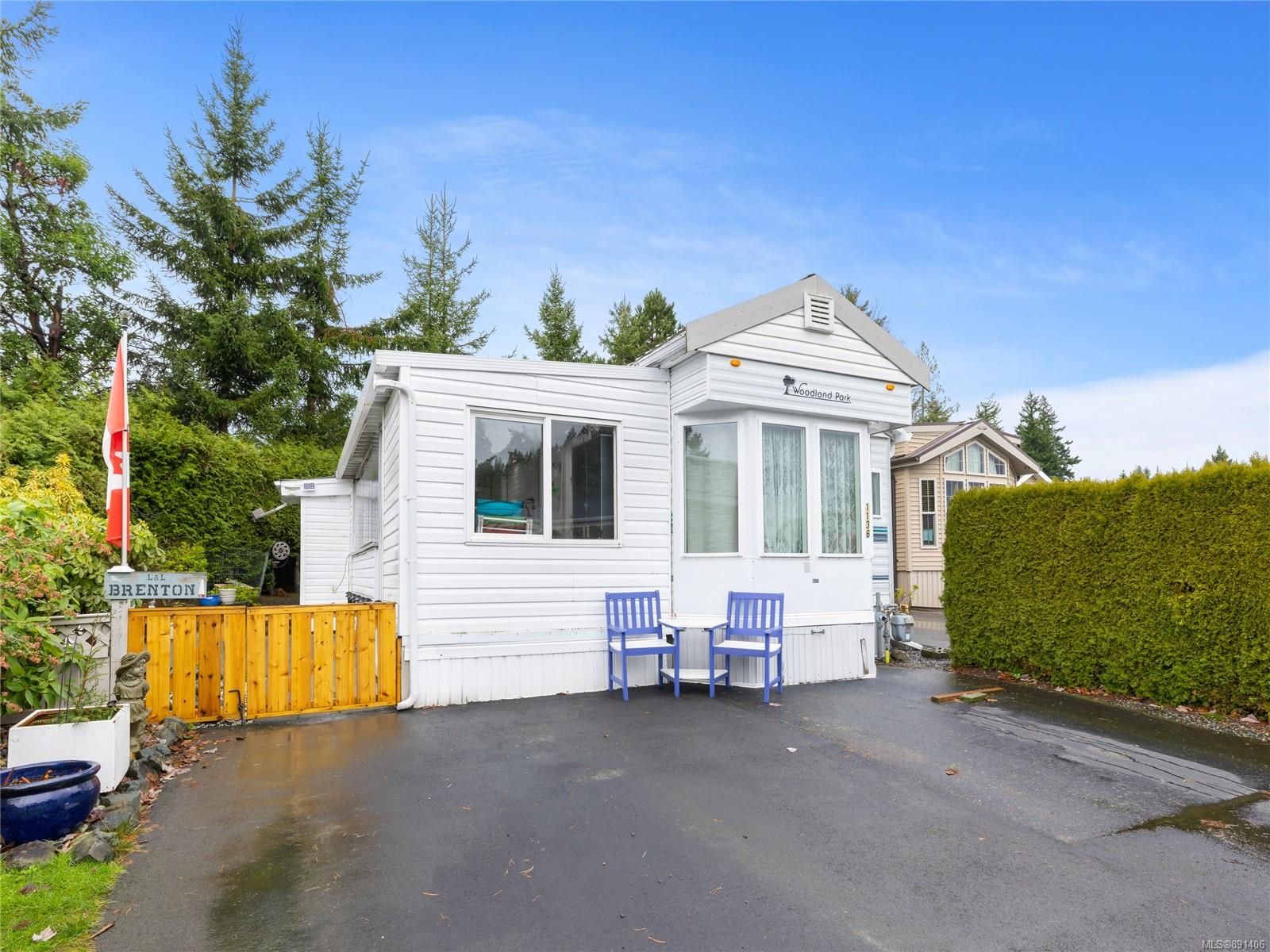 Main Photo: 1136 Woss Lake Dr in Nanaimo: Na South Jingle Pot Manufactured Home for sale : MLS®# 891406