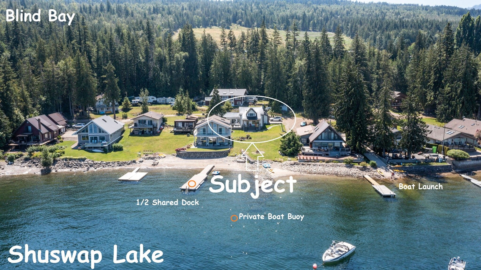 Main Photo: 185 1837 Archibald Road in Blind Bay: Shuswap Lake House for sale (SORRENTO)  : MLS®# 10259979