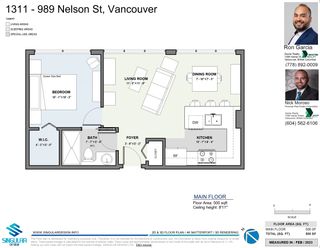 Photo 35: 1311 989 NELSON Street in Vancouver: Downtown VW Condo for sale in "ELECTRA" (Vancouver West)  : MLS®# R2752627