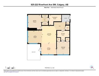 Photo 24: 825 222 RIVERFRONT Avenue SW in Calgary: Chinatown Apartment for sale : MLS®# A1029980