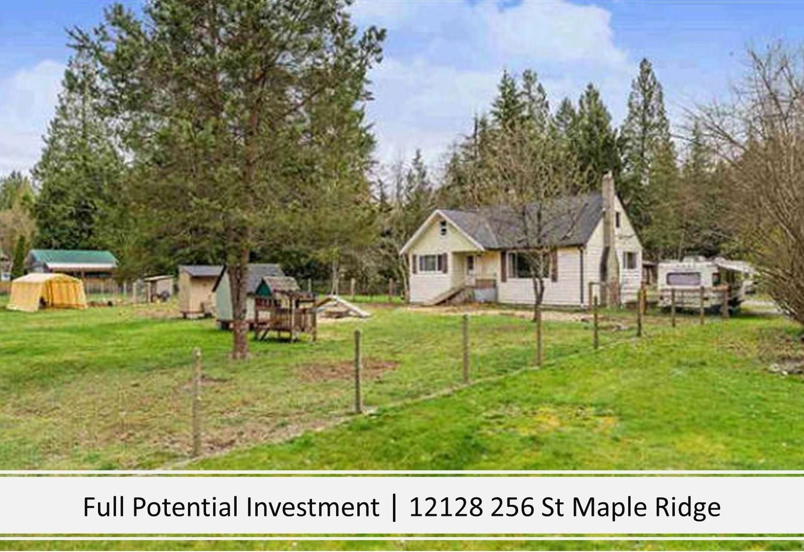Main Photo: 12128 256 Street in Maple Ridge: Websters Corners House for sale : MLS®# R2640387