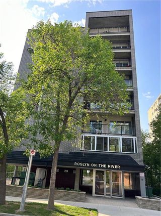 Photo 1: 402 29 Roslyn Road in Winnipeg: Osborne Village Condominium for sale (1B)  : MLS®# 202313921