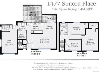 Photo 2: 1477 SONORA PLACE in COMOX: CV Comox (Town of) House for sale (Comox Valley)  : MLS®# 726016