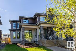 Photo 1: 7211 MAY Road in Edmonton: Zone 14 House Half Duplex for sale : MLS®# E4295281