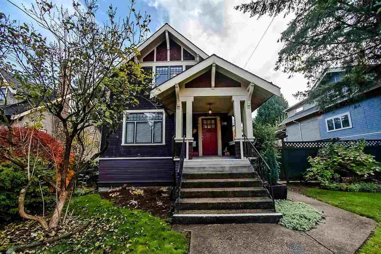 Main Photo: 118 REGINA Street in New Westminster: Queens Park House for sale : MLS®# R2318297