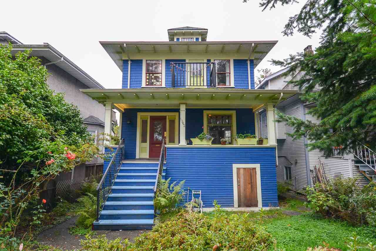 Main Photo: 1362 E 10TH Avenue in Vancouver: Grandview VE House for sale in "COMMERCIAL DRIVE" (Vancouver East)  : MLS®# R2215470