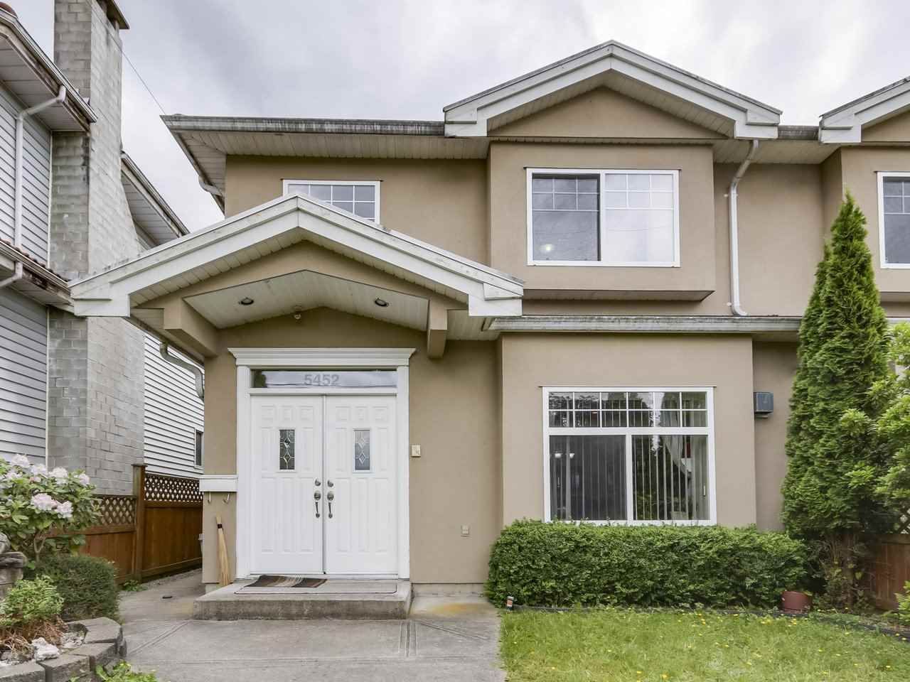 Main Photo: 5452 MANOR Street in Burnaby: Central BN 1/2 Duplex for sale (Burnaby North)  : MLS®# R2358736