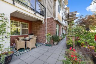 Photo 20: 104 17712 57A Avenue in Surrey: Cloverdale BC Condo for sale in "WEST ON THE VILLAGE WALK" (Cloverdale)  : MLS®# R2722244