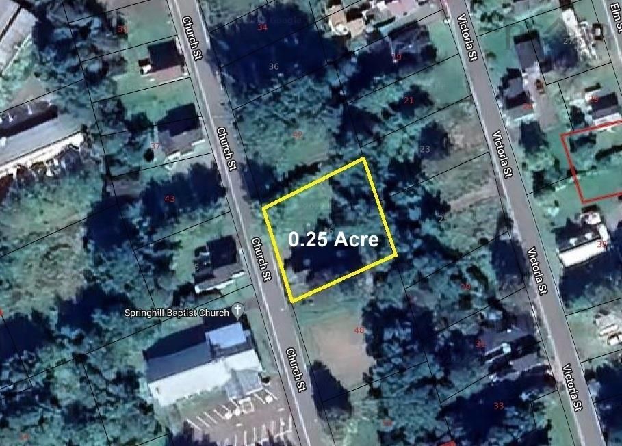 Main Photo: 46 Church Street in Springhill: 102S-South of Hwy 104, Parrsboro Vacant Land for sale (Northern Region)  : MLS®# 202222193
