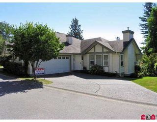 Photo 1: 5 36099 MARSHALL Road in Abbotsford: Abbotsford East Townhouse for sale in "UPLANDS" : MLS®# F2722290