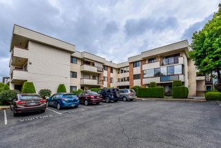 Photo 1: 206 32885 GEORGE FERGUSON Way in Abbotsford: Central Abbotsford Condo for sale in "Fairview Manor" : MLS®# R2308411