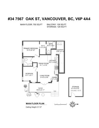 Photo 21: 34 7567 OAK Street in Vancouver: South Granville Townhouse for sale (Vancouver West)  : MLS®# R2855786