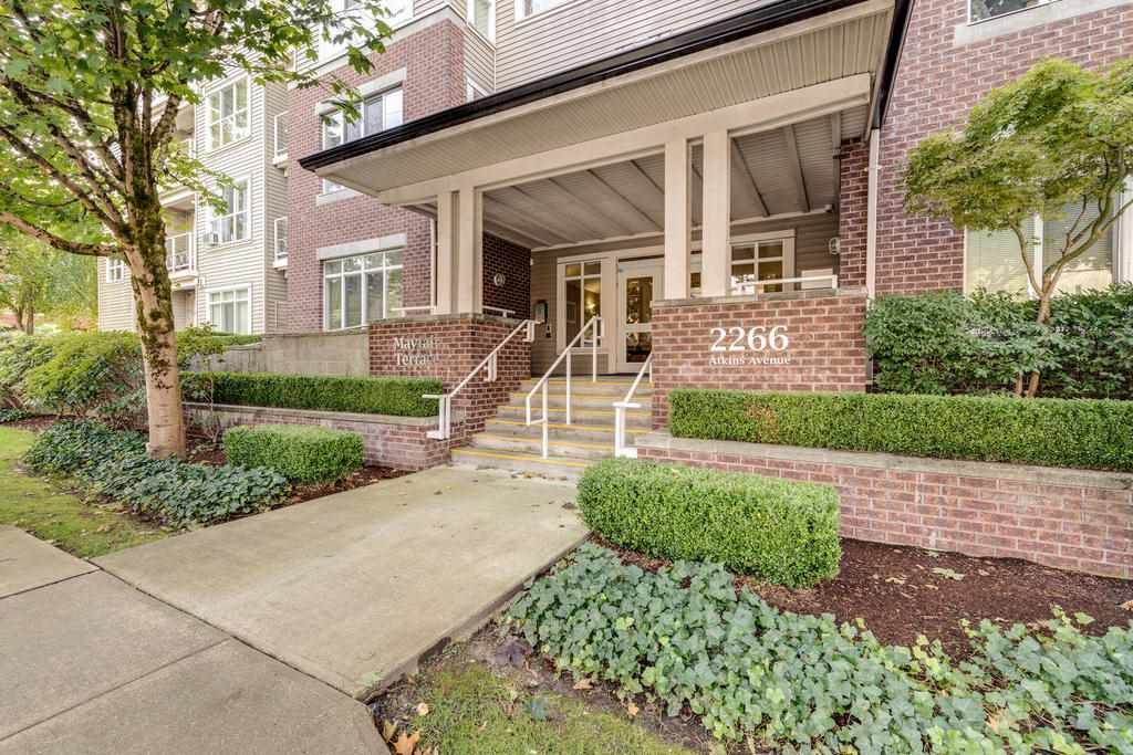 Photo 1: Photos: 202 2266 ATKINS Avenue in Port Coquitlam: Central Pt Coquitlam Condo for sale in "MAYFAIR TERRACE" : MLS®# R2312108