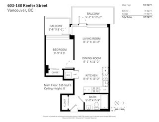 Photo 32: 603 188 KEEFER Street in Vancouver: Downtown VE Condo for sale in "188 Keefer" (Vancouver East)  : MLS®# R2547536