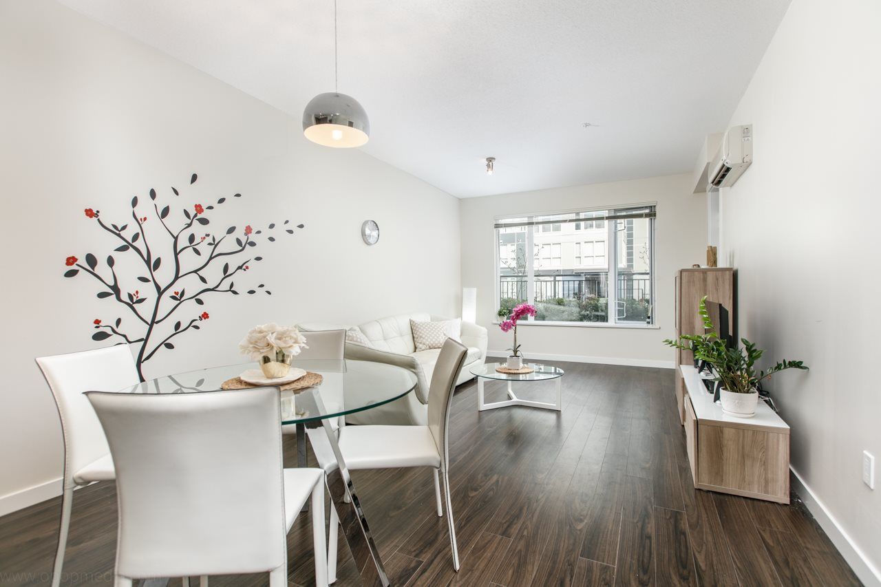 Photo 1: Photos: 156 9388 MCKIM Way in Richmond: West Cambie Condo for sale in "MAYFAIR PLACE" : MLS®# R2040447