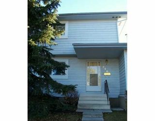 Photo 1: : Airdrie Townhouse for sale : MLS®# C3236415