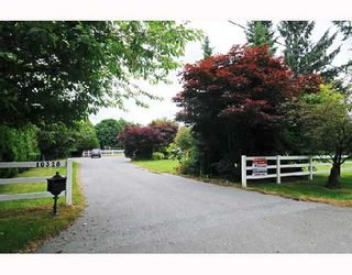 Photo 1: 10328 276TH Street in Maple_Ridge: Whonnock House for sale (Maple Ridge)  : MLS®# V719528