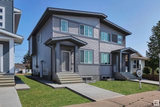 Photo 1: 6910 132 Avenue in Edmonton: Zone 02 House Half Duplex for sale : MLS®# E4382975