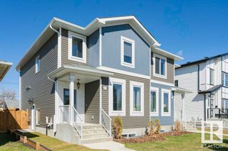 Photo 1: 11016 149 Street in Edmonton: Zone 21 House Half Duplex for sale : MLS®# E4385832