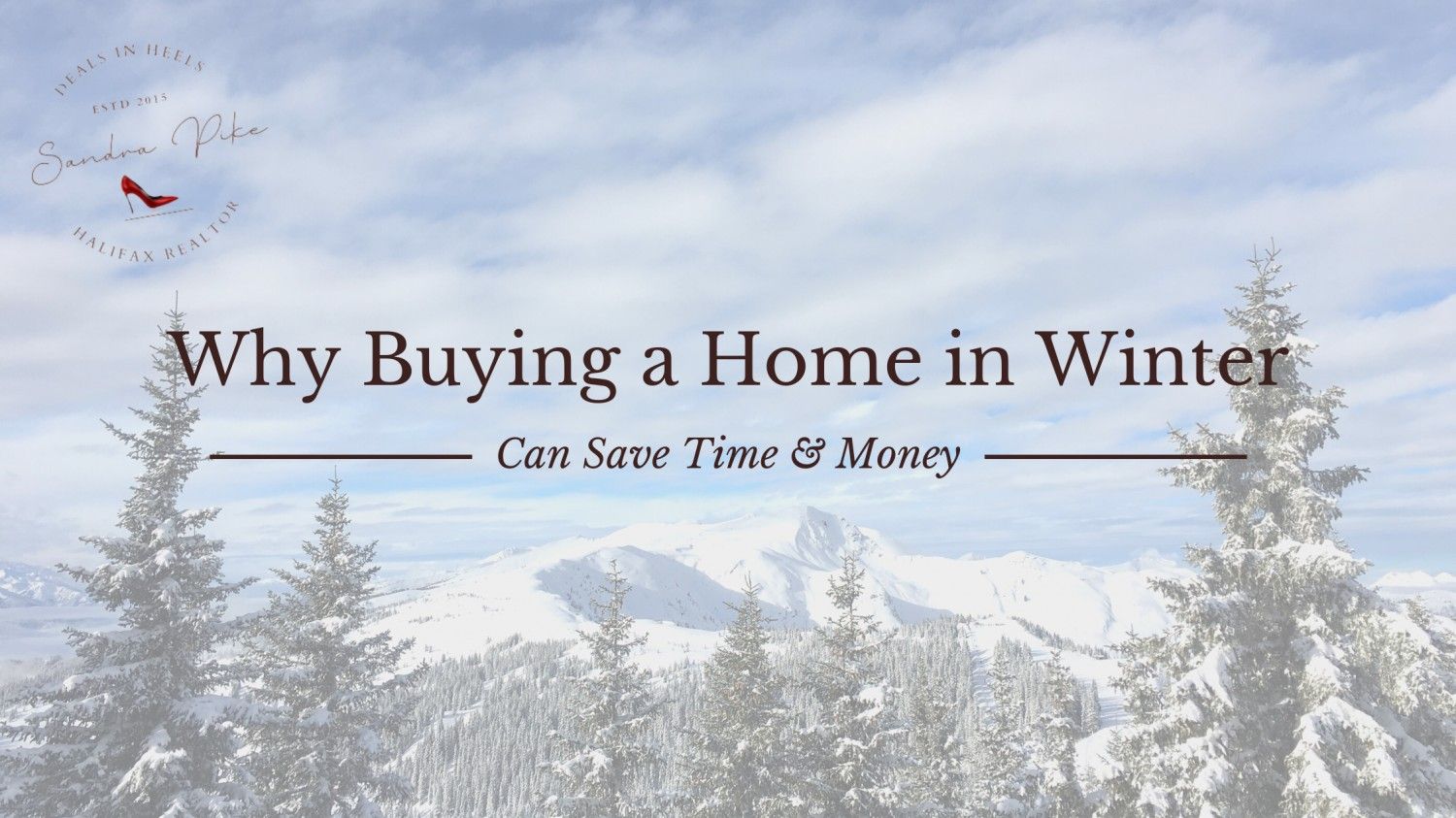 How can buying a home in winter save time and money?