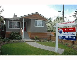 Photo 1: 4941 PRINCE ALBERT Street in Vancouver: Fraser VE House for sale (Vancouver East)  : MLS®# V702108