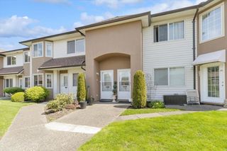 Main Photo: 28 46350 CESSNA Drive in Chilliwack: Chilliwack Proper South Townhouse for sale in "Hamley Estates" : MLS®# R2877648