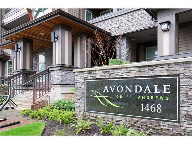 Main Photo: 105 1468 ST ANDREWS Avenue in North Vancouver: Central Lonsdale Condo for sale in "Avondale" : MLS®# V874368