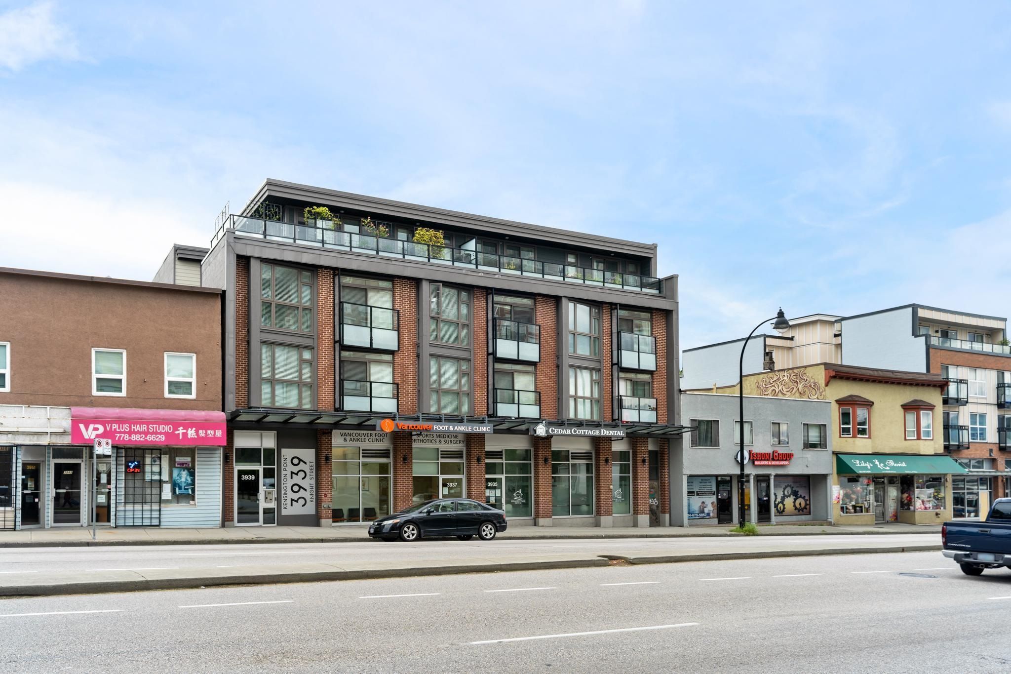 Main Photo: 307 3939 KNIGHT Street in Vancouver: Knight Condo for sale in "Kensington Point" (Vancouver East)  : MLS®# R2714039