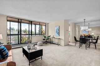 Photo 1: 406 555 13TH Street in West Vancouver: Ambleside Condo for sale in "Parkview Tower" : MLS®# R2872073