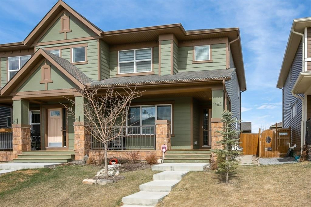 Main Photo: 1485 Legacy Circle SE in Calgary: Legacy Semi Detached for sale : MLS®# A1091996
