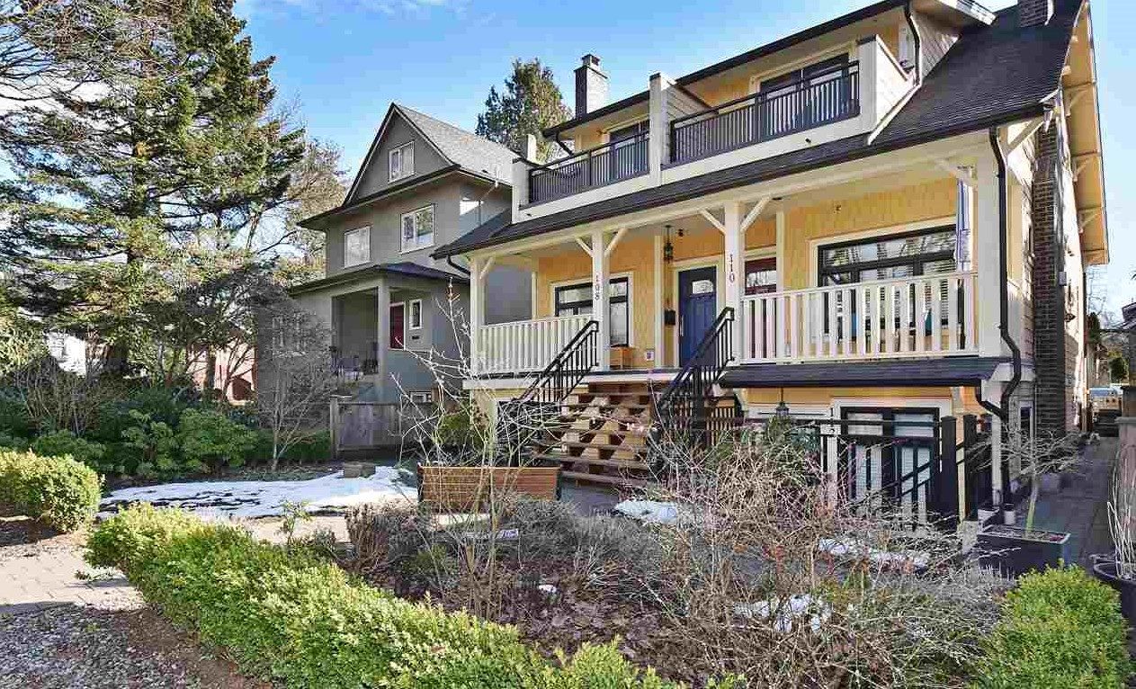 Main Photo: 110 W 13TH Avenue in Vancouver: Mount Pleasant VW Townhouse for sale (Vancouver West)  : MLS®# R2346045