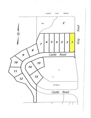 Photo 1: LOT 1 CASTLE Road in Gibsons: Gibsons & Area Land for sale in "KING & CASTLE" (Sunshine Coast)  : MLS®# R2422339