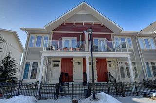 Photo 1: 124 Auburn Meadows Walk SE in Calgary: Auburn Bay Row/Townhouse for sale : MLS®# A2025661
