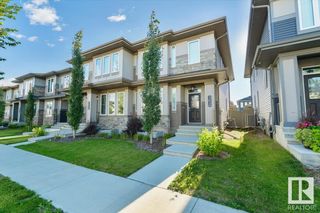 Photo 1: 3133 KESWICK Way in Edmonton: Zone 56 House Half Duplex for sale : MLS®# E4309053
