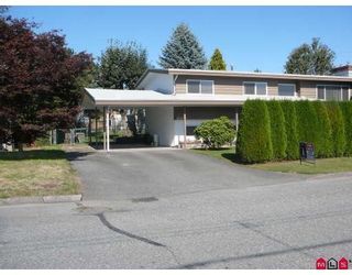 Photo 1: 32479 EMERALD Avenue in Abbotsford: Abbotsford West House for sale : MLS®# F1000177