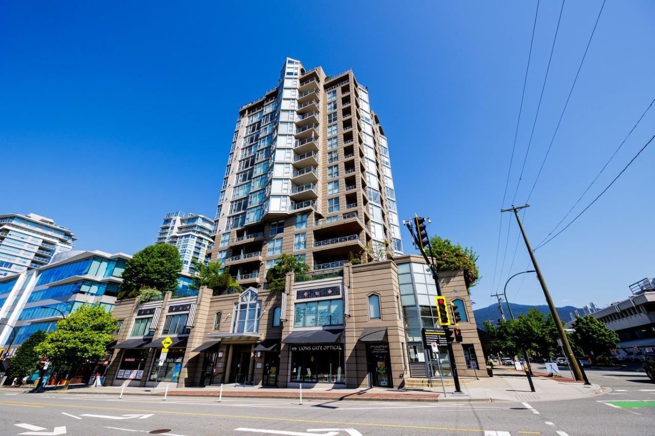 Main Photo: 1504 160 E 13TH Street in North Vancouver: Central Lonsdale Condo for sale in "THE GRANDE" : MLS®# R2813370