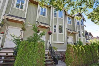 Photo 1: 1386 E 27TH Avenue in Vancouver: Knight Townhouse for sale in "VILLA @27" (Vancouver East)  : MLS®# R2074490