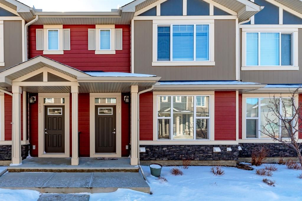 Main Photo: 107 Panatella Walk NW in Calgary: Panorama Hills Row/Townhouse for sale : MLS®# A1190534