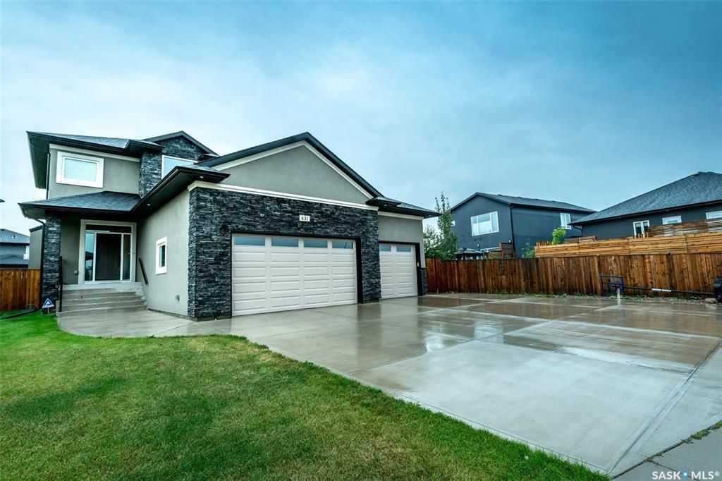 Main Photo: 431 Sauer Crescent in Saskatoon: Evergreen Single Family Dwelling for sale : MLS®# SK825701