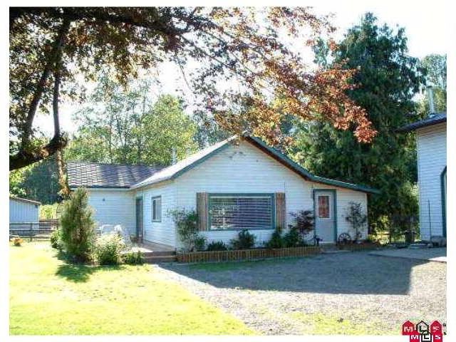 Main Photo: 4985 BERGMAN Road in YARROW, CHILLIWACK: Yarrow House for sale in "YARROW" (Chilliwack)  : MLS®# H1002702