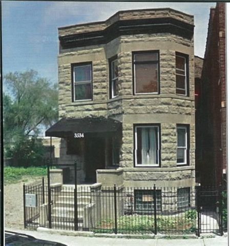 Main Photo: 3534 Flournoy Street in CHICAGO: CHI - East Garfield Park Multi Family (2-4 Units) for sale ()  : MLS®# 08737415